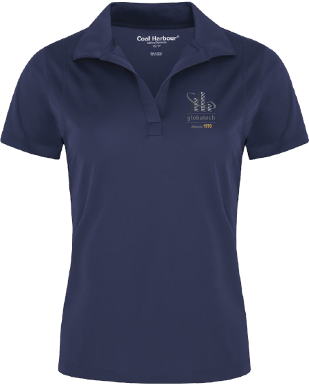 GLOBATECH ADMINISTRATION - L445 polo anti-accroc femme - BR. 13122 (AVG) - BR. 13127 (NUQUE)