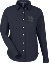 GLOBATECH - DG505W - Chemise Spencer popeline  femme - BR. 13122 (AVG) + BR. 13127 (NUQUE)