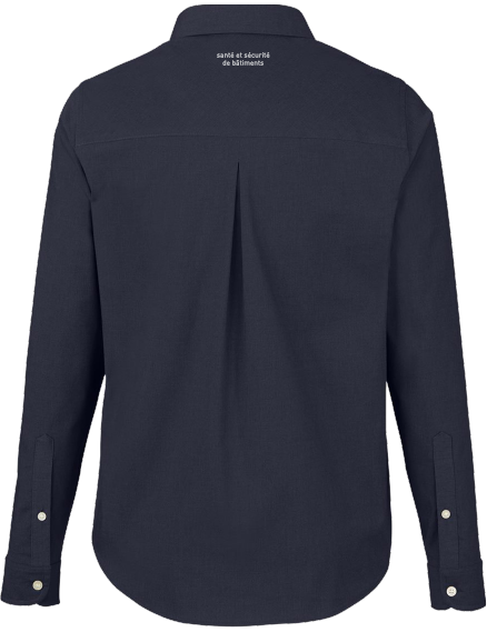 GLOBATECH - DG505W - Chemise Spencer popeline  femme - BR. 13122 (AVG) + BR. 13127 (NUQUE)