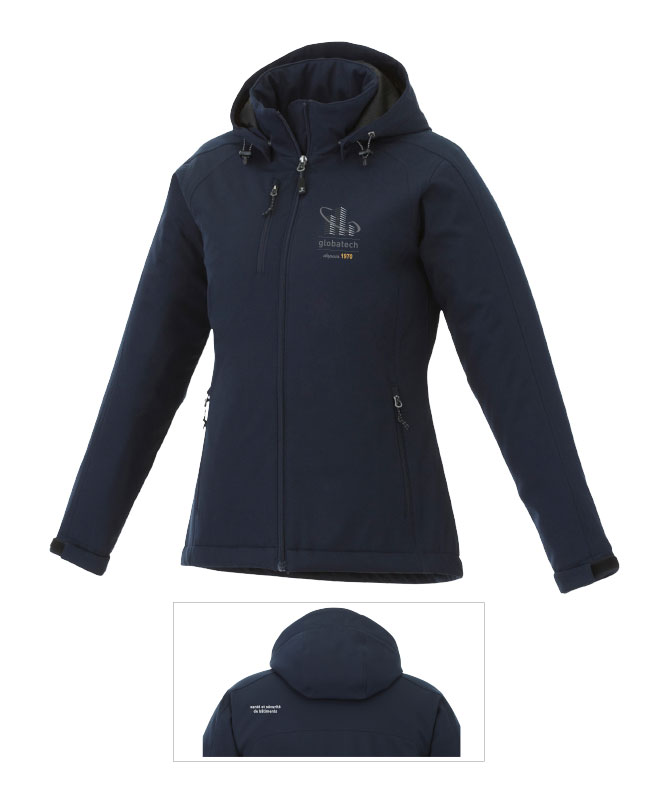 GLOBATECH ADMINISTRATION - 99531 coquille souple isolée femme - BR. 13122 (AVG) - BR. 13127 (OG)