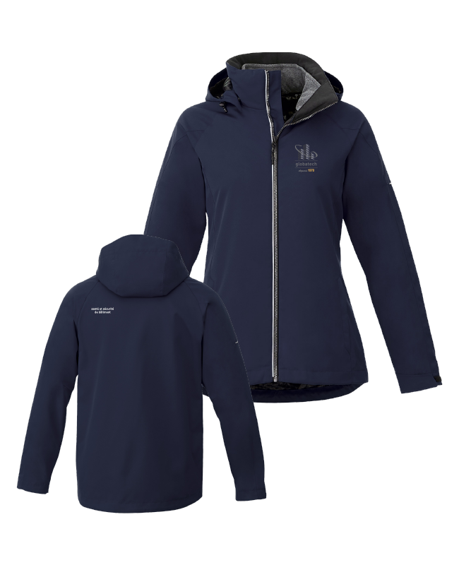 GLOBATECH ADMINISTRATION - 99307 manteau 3 en 1 femme - BR. 13122 (AVG) - BR. 13127 (OG) SUR LES 2 COUCHES