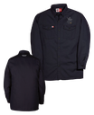 GLOBATECH - 147BDUS7 Industrial Work Shirt (NAVY) - 13122 (AVG) + 13127 (NUQUE)
