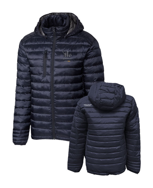 GLOBATECH ADMINISTRATION - MQO00060 manteau matelassé homme - BR. 13122 (AVG) - BR. 13127 (OG)