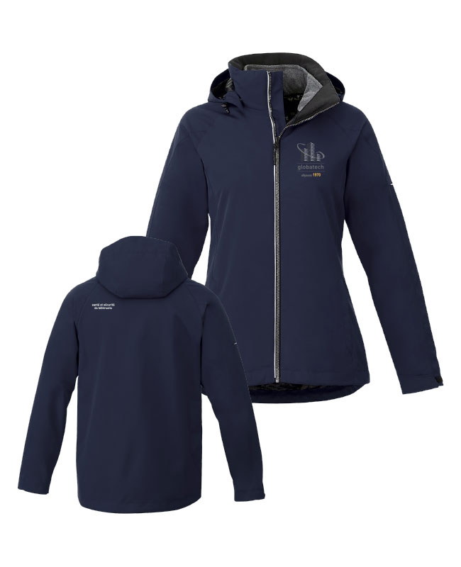 GLOBATECH ADMINISTRATION - 99307 manteau 3 en 1 femme - BR. 13122 (AVG) - BR. 13127 (OG) SUR LES 2 COUCHES