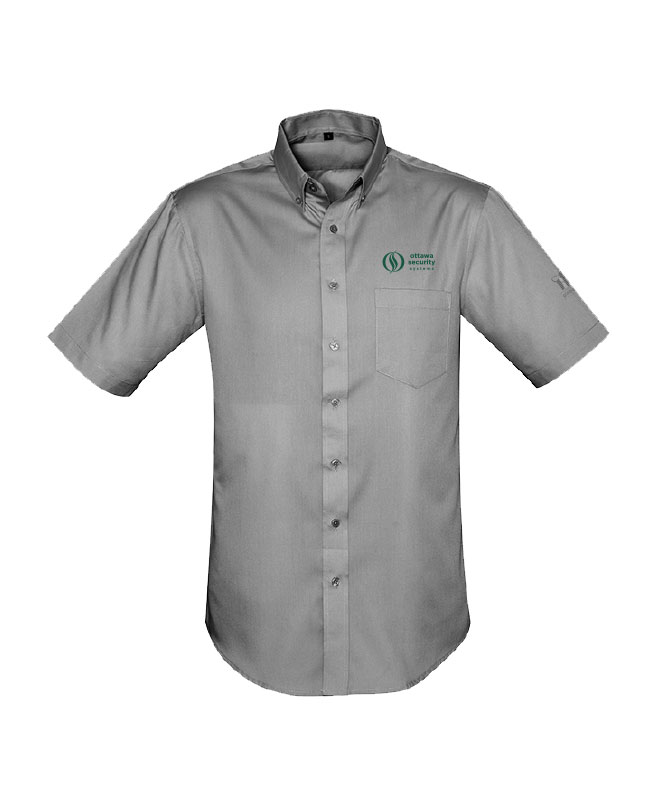 OSSC ADMINISTRATION - S522MS Short Sleeve Shirt Man (GREY) - 13212 (AVG) + 13122-4 (MG)