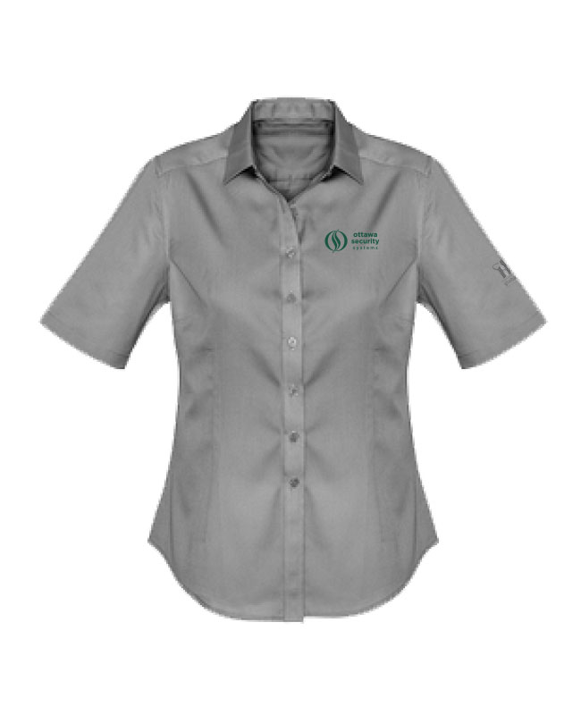 OSSC ADMINISTRATION - S522LS Short Sleeve Shirt Woman (GREY) - 13212 (AVG) + 13122-4 (MG)