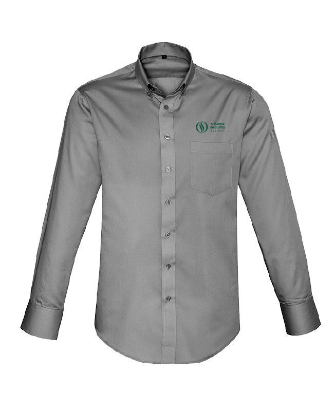 OSSC ADMINISTRATION - S522ML Long Sleeve Shirt Man (GREY) - 13212 (AVG) + 13122-4 (MG)