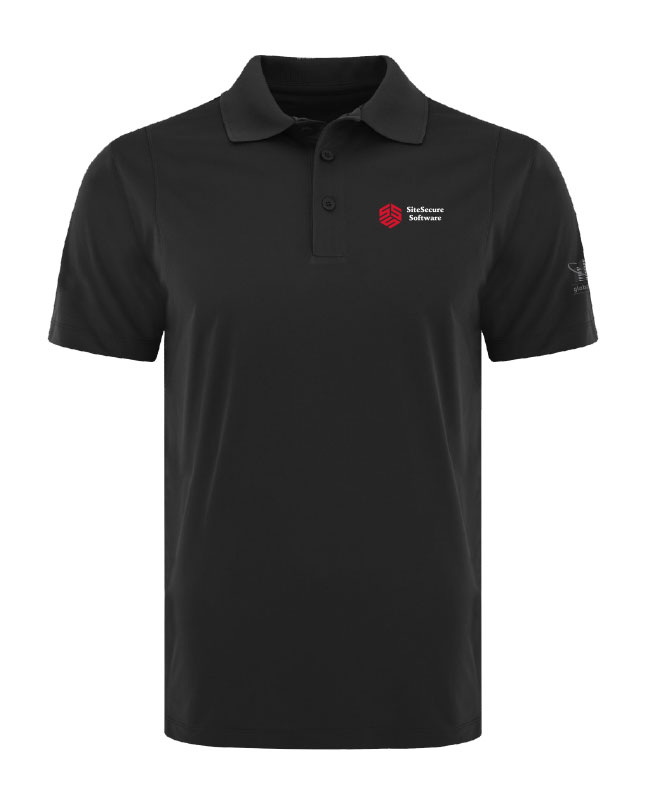 SITESECURE ADMINISTRATION - S445 Men's Anti-Accident Polo (BLACK) - 13213 (AVG) + 13122-4 (MG)