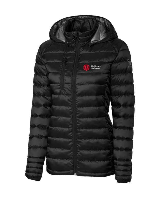 SITESECURE ADMINISTRATION - LQO00048 Women's Quilted Coat (BLACK) - 13213 (AVG) + 13122-4 (MG)