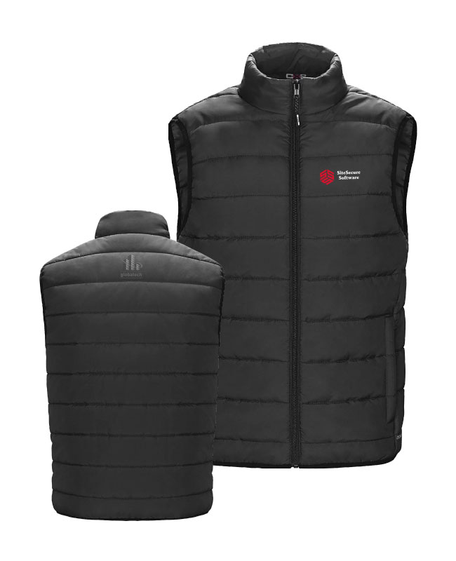 SITESECURE ADMINISTRATION - L00975 Sleeveless Quilted Jacket For Men (BLACK) - 13213 (AVG) + 13122-4 (NUQUE)